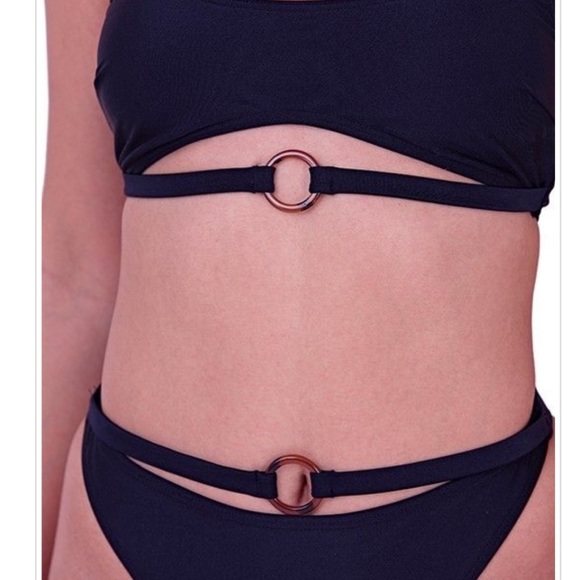 Black Tortoise Shell Bikini Set - Picture 4 of 7